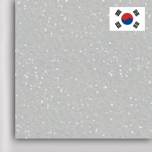 Термотрансферная пленка с глиттером, цвет белый, 10х25 см